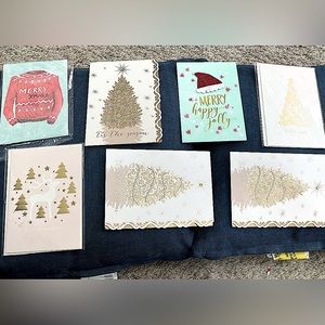 Set of 7 Gorgeous NEW Christmas cards- must have 💚❤️